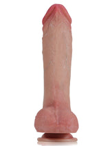 Hugedildo.com Benjamin 9-inch Flesh Soft Sliding Skin Thrusting Dildo