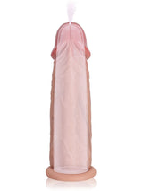 Hugedildo.com Bilford 6-inch Brown Realistic Open Ended Penis Sleeves