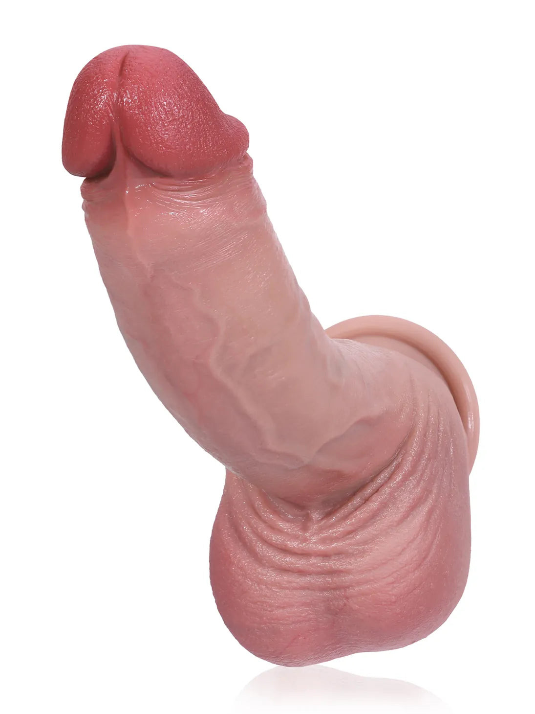 Hugedildo.com Brandon 10-inch Flesh Ultra Realistic Real Feel Dildo