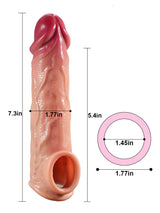 Hugedildo.com Surfside 7-inch Length x 4.4 Girth
