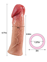 Hugedildo.com Balboa 7-inch Length x 4.1 Girth