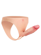 Hugedildo.com Daenerys 8-inch Wearable Hollow Strap-On Dildo For Women • For Men • Penis Extension • ED Cock Sleeve
