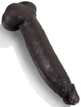 Hugedildo.com Farid 12-inch Huge Dildo Soft Skin Dick With Metal Keel