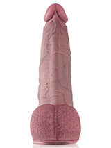 Hugedildo.com Galaxy 16-inch The World Huge Curved Anal Suction Cup Dildo