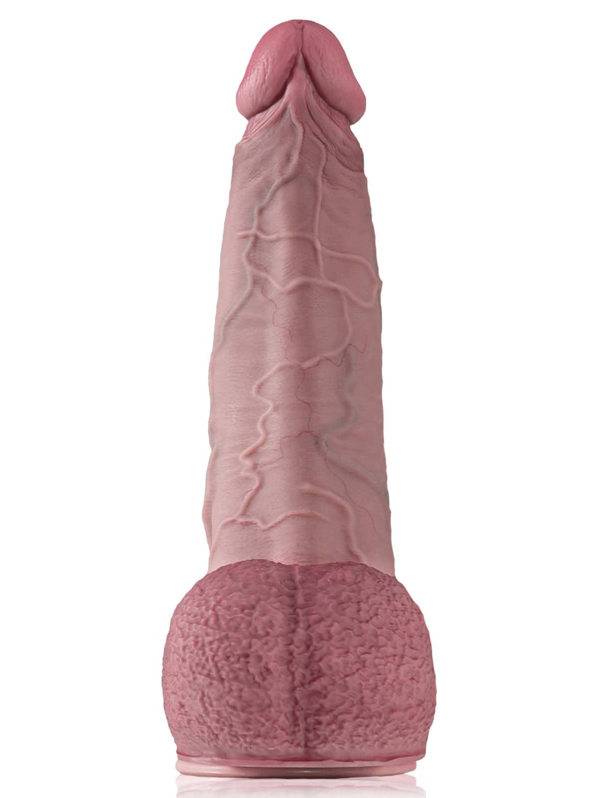 Hugedildo.com Galaxy 16-inch The World Huge Curved Anal Suction Cup Dildo