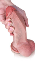 Hugedildo.com Jorge 9-inch Realistic Soft Flesh Like Thick Short Fat Dildo