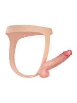 Hugedildo.com Nathan 6-inch Ultra Slim Solid Strap On With Soft Scrotum