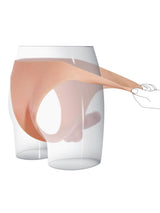 Hugedildo.com Owen 6-inch Lifelike Solid Silicone Strap-On Dildo with Firm Core and Natural Motion