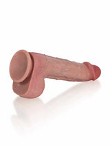 Hugedildo.com Dominic 10-inch 4-in-1 Waterproof Thrusting Vibrating Dildo with Heating and Ring Remote