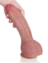 Hugedildo.com Vincent 11-inch Large Long Realistic Dildo with Full Tapered Shaft