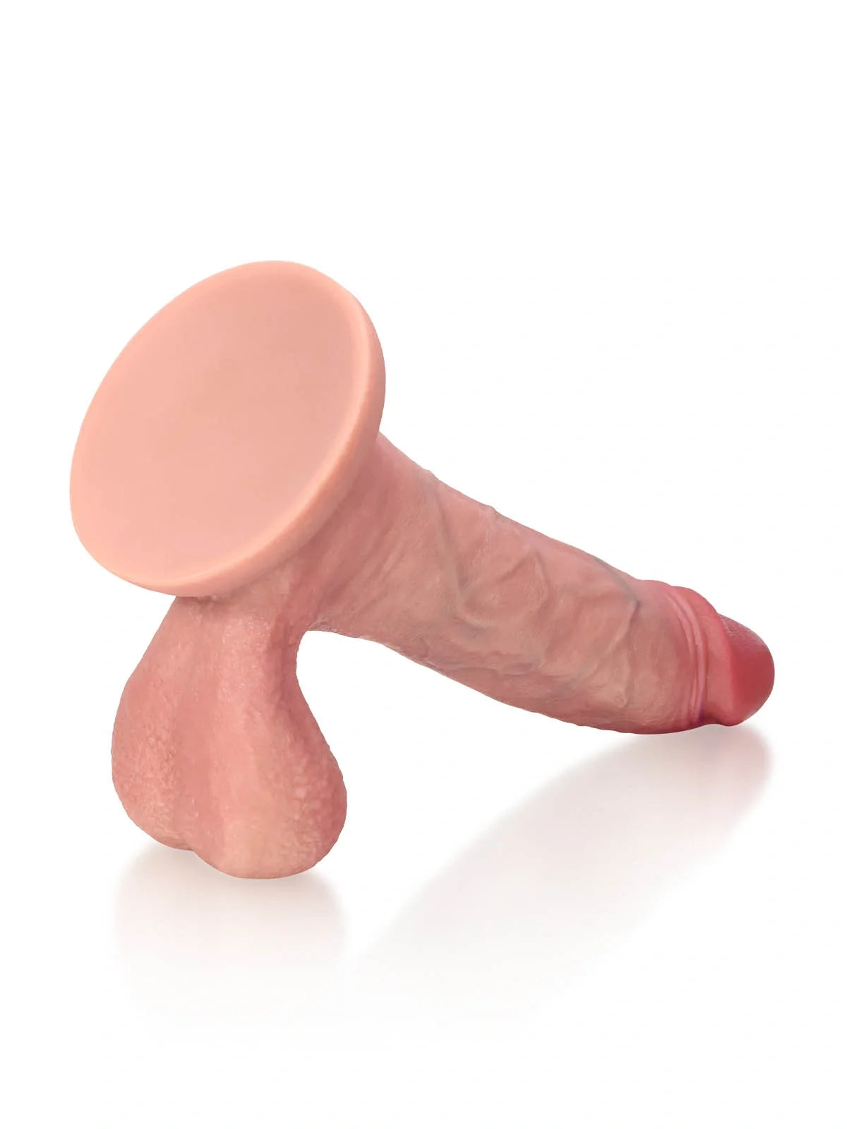 Hugedildo.com Logan 9-inch Large Glans Realistic Dildo with Defined Ridge