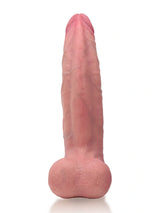 Hugedildo.com Hunter 9-inch Curved Long Realistic Dildo with Pronounced Ridge