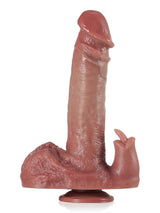 Hugedildo.com Ramon 10-inch Rabbit G Spot 10 Modes Vibrating and Thrusting Dildo