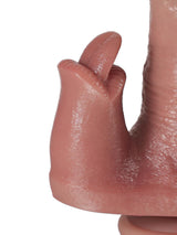 Hugedildo.com Ramon 10-inch Rabbit G Spot 10 Modes Vibrating and Thrusting Dildo