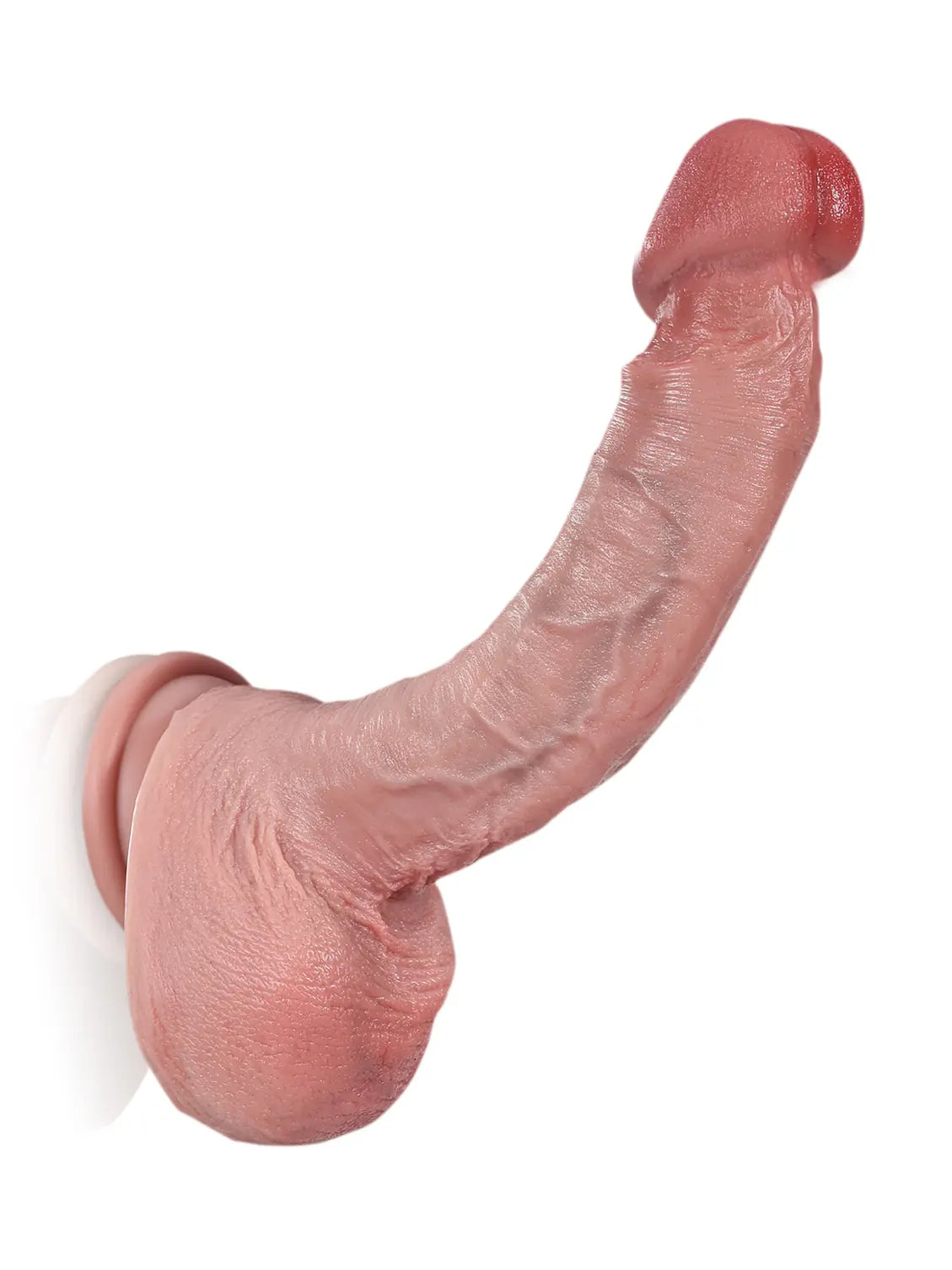Hugedildo.com Robert 9-inch Real Feeling Big Mushroom Head Glans Dildo