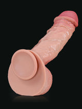 Hugedildo.com Rockwell 11-inch XL Size Large Thick Realistic Dildo With Metal Keel