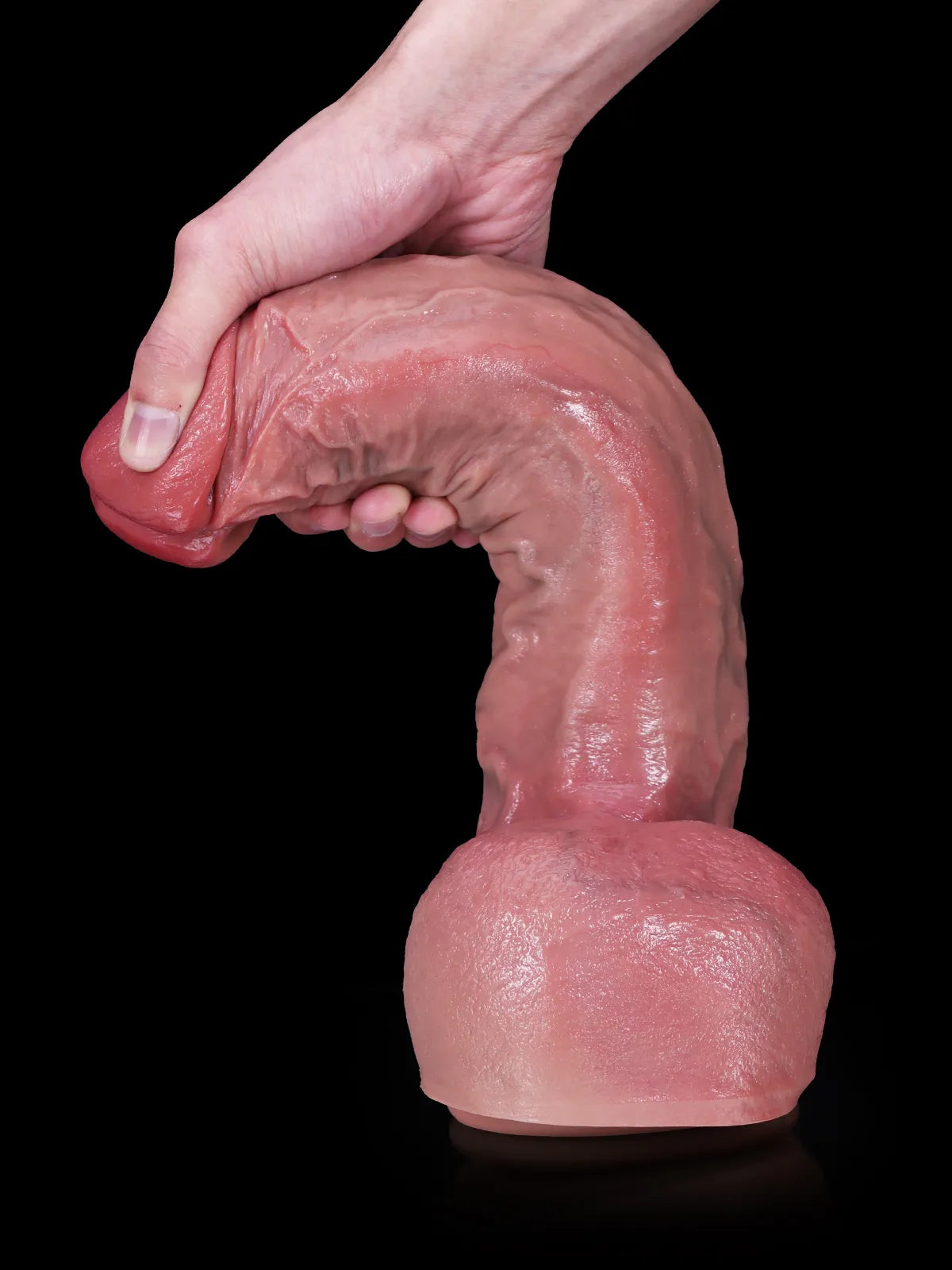 Hugedildo.com Robin 12-inch XXL Size Large Thick Realistic Dildo With Metal Keel