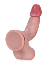 Hugedildo.com Josh 8-inch Unique Mid-Thick Dildo with Flexible Shaft and Veins