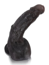 Hugedildo.com Dave 8-inch Deep Small Real Feel Black Dildos For Beginner