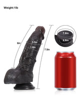 Hugedildo.com Dave 8-inch Deep Small Real Feel Dildos For Beginner