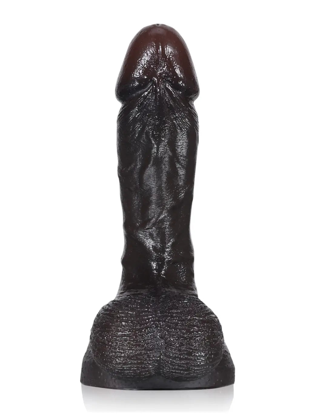 Hugedildo.com Smith 6-inch Softest Flesh Like Small Penis Dildo With Swinging Saggy Balls