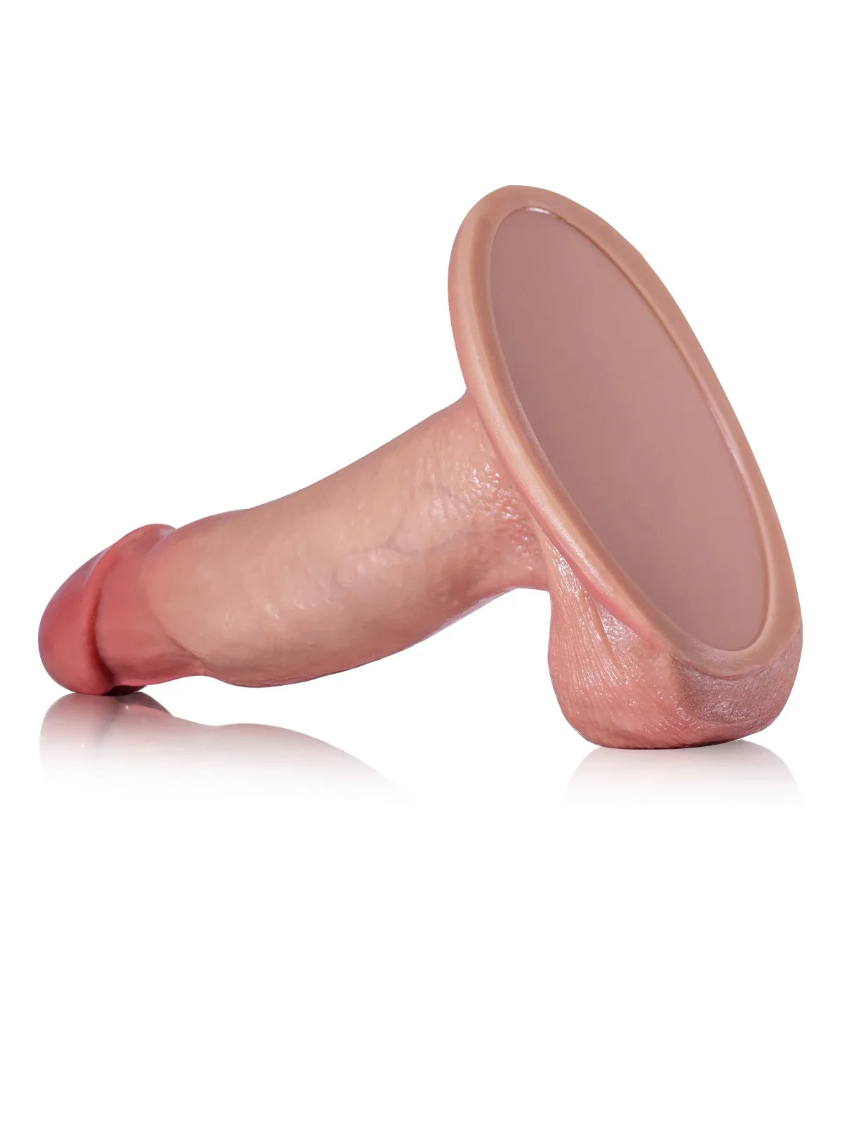 Hugedildo.com Tom 7-inch Small Dildo Most Realistic Feeling Dildo With Foreskin and Balls