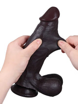 Hugedildo.com Wade 9-inch Soft Thick Sliding Skin Dildo with Lifelike Dual Density Feel