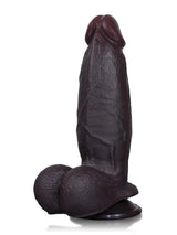 Hugedildo.com Cato 8-inch Realistic Sliding Skin Dildo with a Natural Veiny Look
