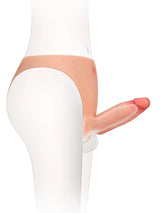 Hugedildo.com Casey 6-inch Hollow Open-Ball Cock Sleeve - Soft Silicone, Wearable