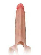 Hugedildo.com Emberfall 8-inch Hollow Ultra Slim Open Ball Realistic Wearable Strap-On Dildo