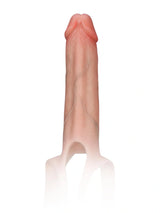 Hugedildo.com Seraphine 8-inch Wearable Penis Sleeve for Him - Hollow Soft Silicone Strap-On