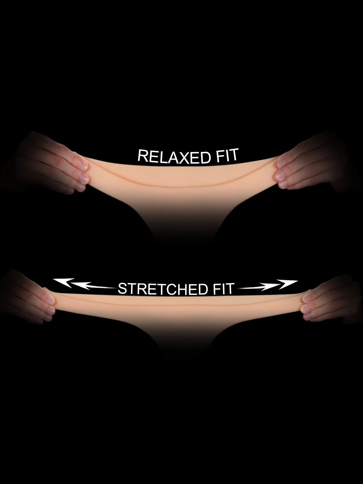 Hugedildo.com Zorvyn Lifelike Silicone Strap-On Dildo with Double Realistic Shaft