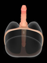 Hugedildo.com Zorvyn Lifelike Silicone Strap-On Dildo with Double Realistic Shaft