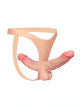 Hugedildo.com Zorvyn Lifelike Silicone Strap-On Dildo with Double Realistic Shaft