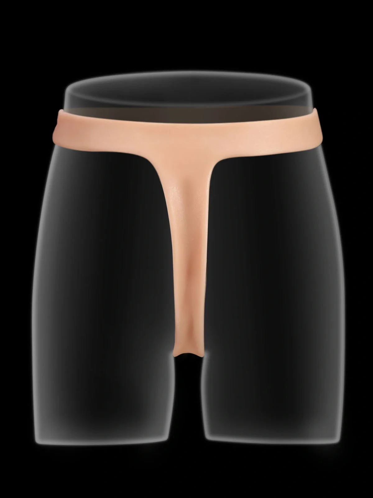 Hugedildo.com Zorvyn Lifelike Silicone Strap-On Dildo with Double Realistic Shaft