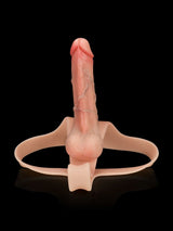 Hugedildo.com Zorvyn Lifelike Silicone Strap-On Dildo with Double Realistic Shaft