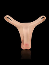 Hugedildo.com Zorvyn Lifelike Silicone Strap-On Dildo with Double Realistic Shaft