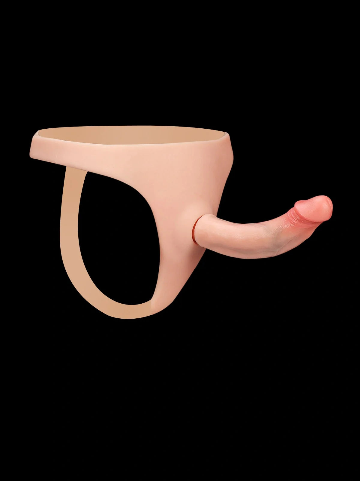 Hugedildo.com Thalyn Lifelike Silicone Strap-On with Interchangeable Realistic Shaft
