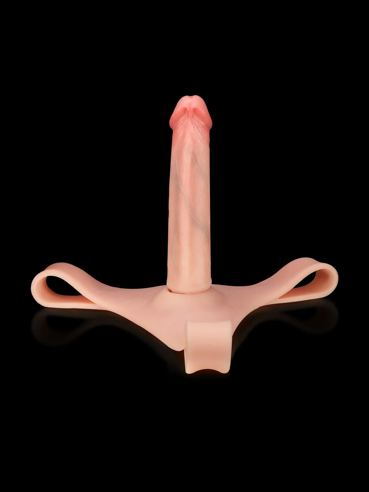 Hugedildo.com Thalyn Lifelike Silicone Strap-On with Interchangeable Realistic Shaft