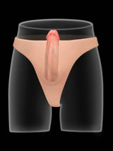 Hugedildo.com Thalyn Lifelike Silicone Strap-On with Interchangeable Realistic Shaft