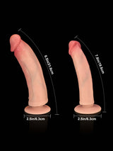 Hugedildo.com Thalyn Lifelike Silicone Strap-On with Interchangeable Realistic Shaft