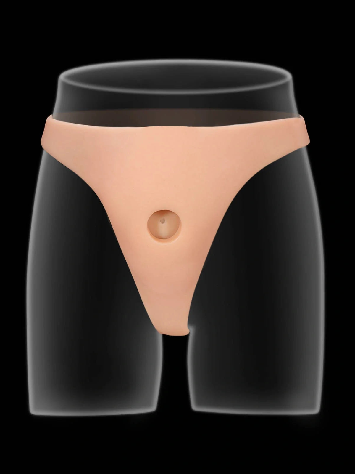 Hugedildo.com Thalyn Lifelike Silicone Strap-On with Interchangeable Realistic Shaft