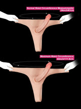 Hugedildo.com Thalyn Lifelike Silicone Strap-On with Interchangeable Realistic Shaft