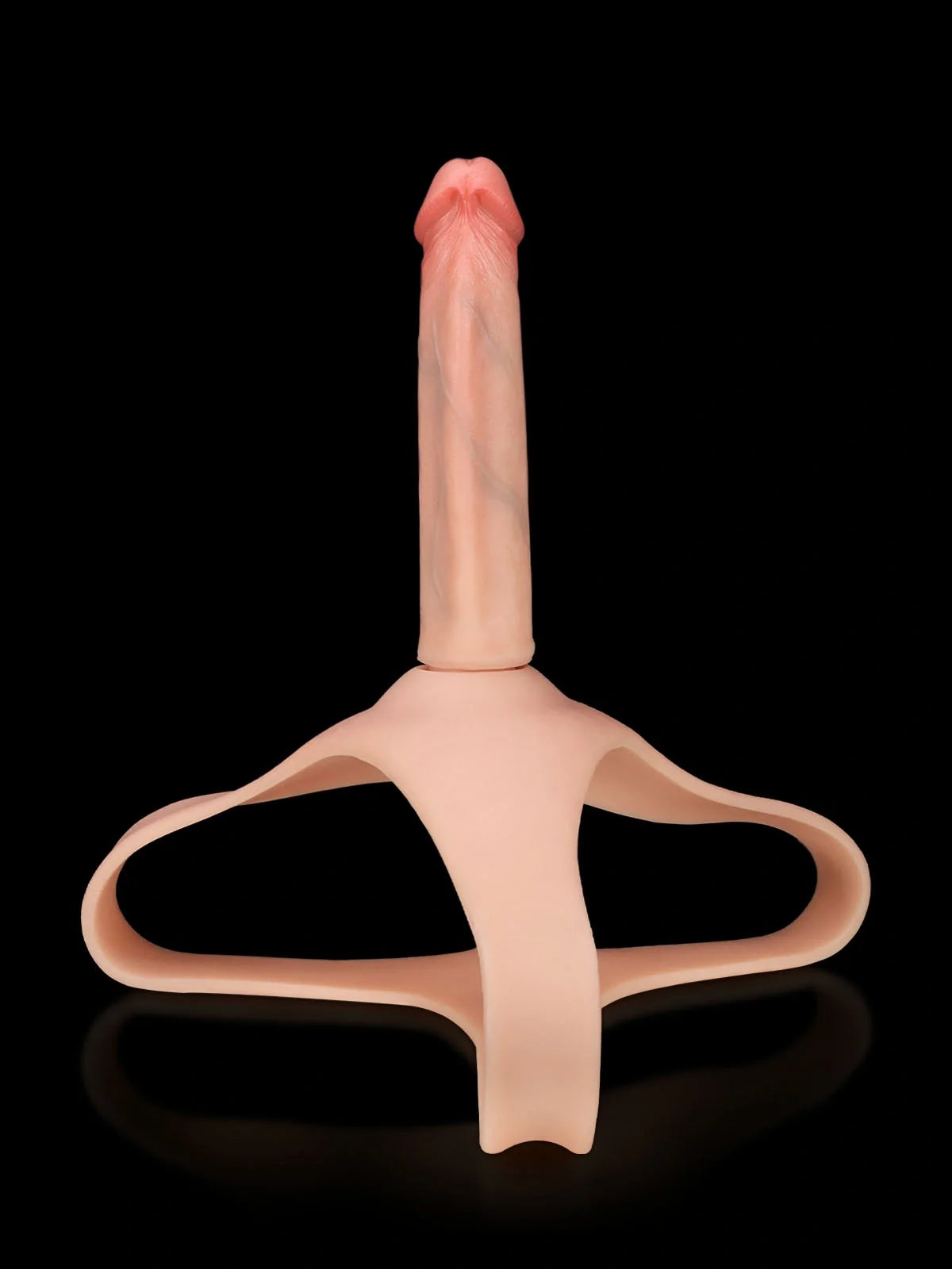 Hugedildo.com Thalyn Lifelike Silicone Strap-On with Interchangeable Realistic Shaft