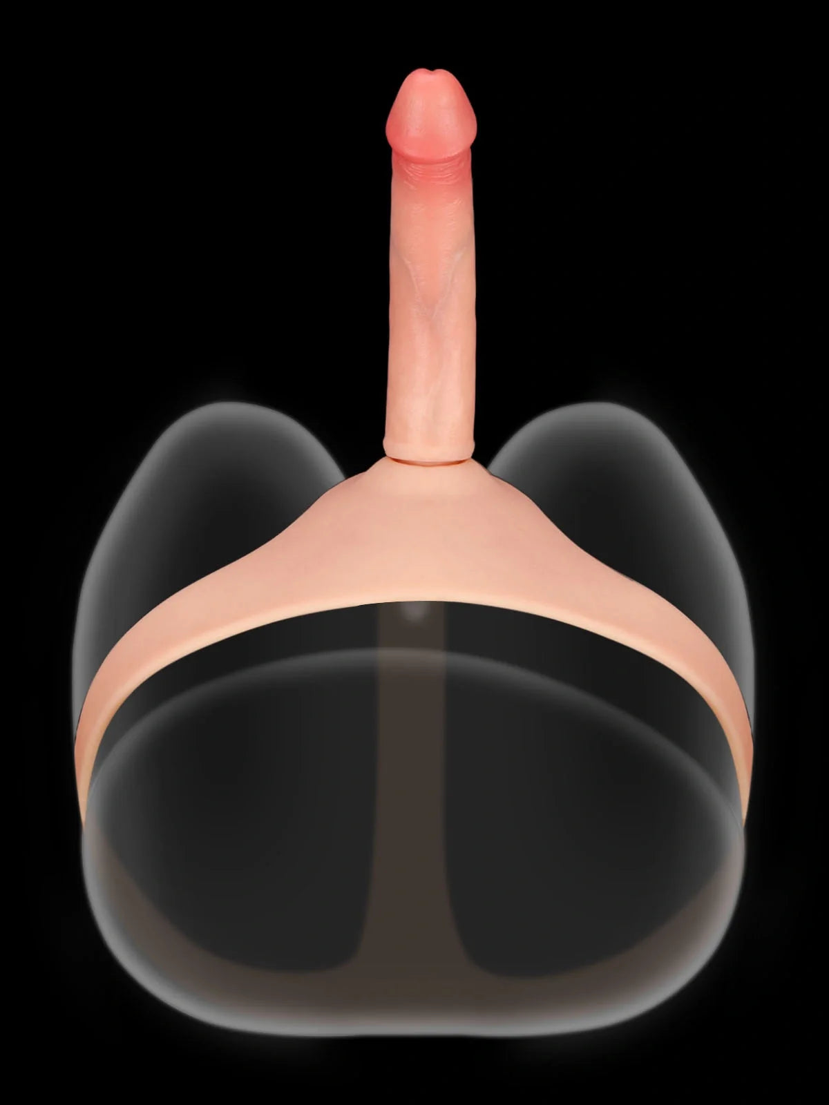 Hugedildo.com Thalyn Lifelike Silicone Strap-On with Interchangeable Realistic Shaft