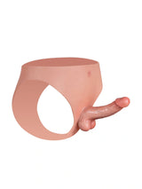 Hugedildo.com Arlo 5-inch Silicone Strap On With Small Dildo For Lesbian Beginners And Anal Sex