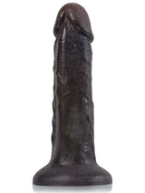 Hugedildo.com Tony 10-inch Black Soft Skin Huge Thick No Ball Dildo