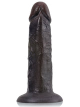 Hugedildo.com Tony 10-inch Black Soft Skin Huge Thick No Ball Dildo