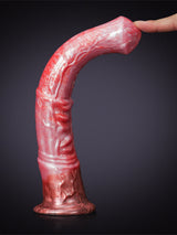 Tonys: 11.6′′ x 1.9′′ Lifelike Ejaculating Horse Dildo With Suction Cup