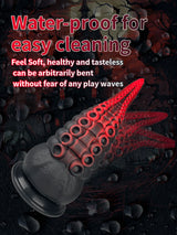 Vexis: 9″ x 2.5″ Extra Thick Silicone Octopus Tentacle Dildo